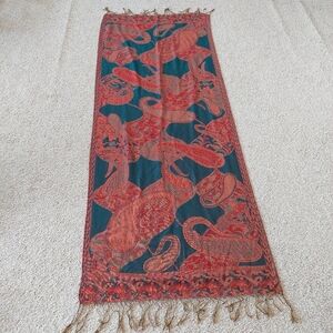 Women's Shawl Scarf Fringe
